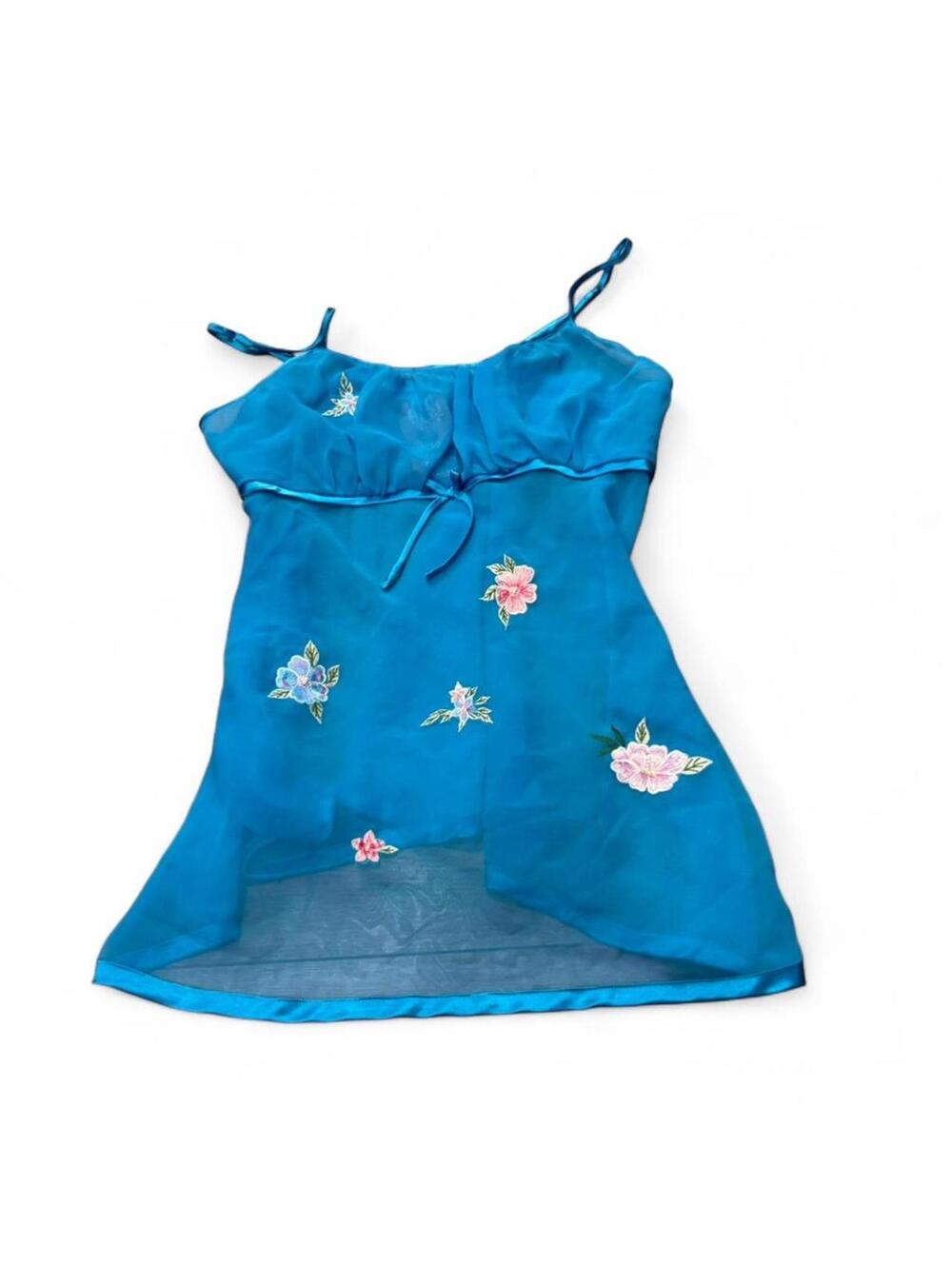 Y2K seductive wear floral babydoll top